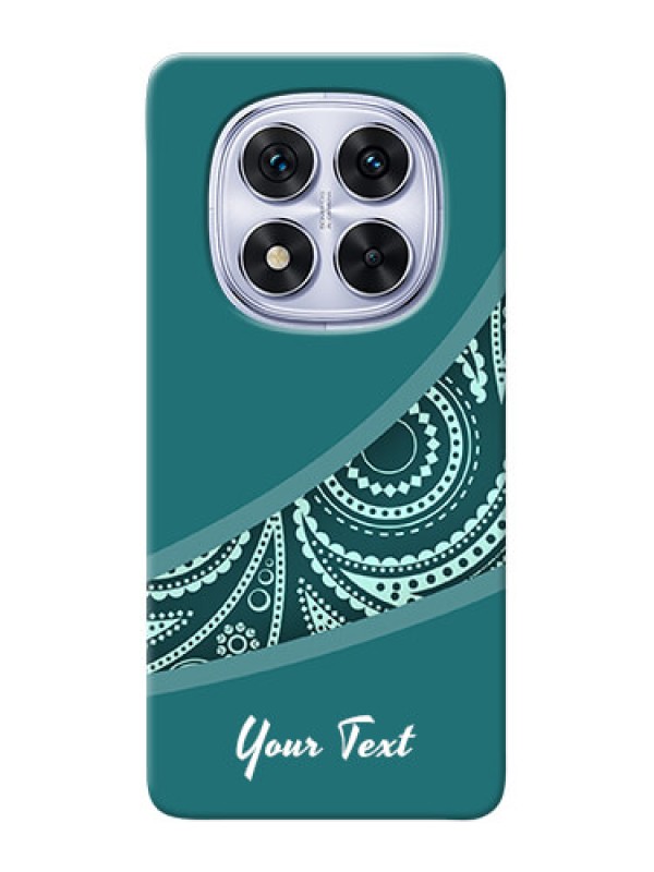 Custom Redmi Note 14 Pro 5G Photo Printing on Case with semi visible floral Design