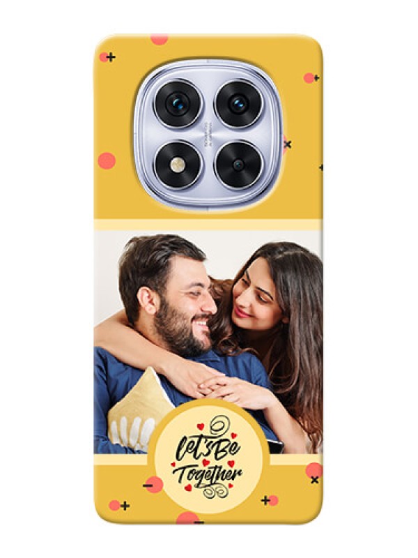 Custom Redmi Note 14 Pro 5G Photo Printing on Case with Lets be Together Design
