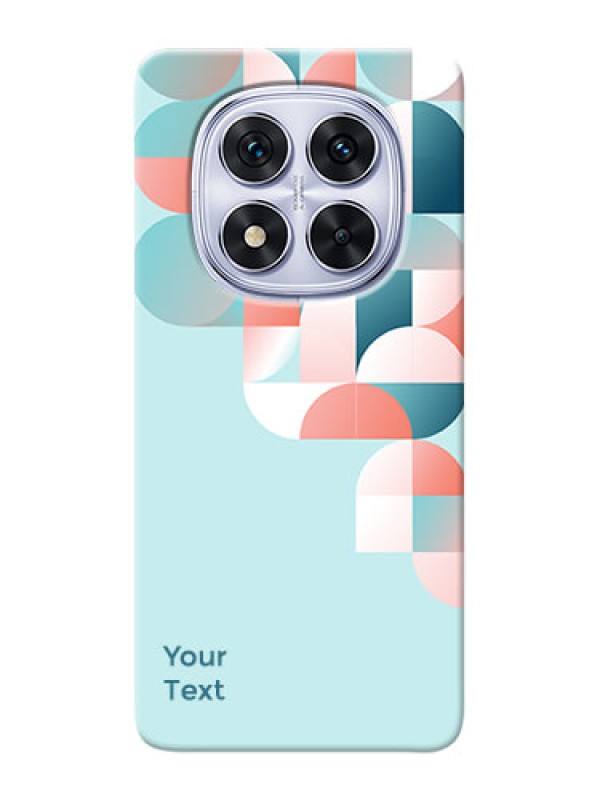 Custom Redmi Note 14 Pro 5G Custom Phone Case with Stylish Semicircle Pattern Design