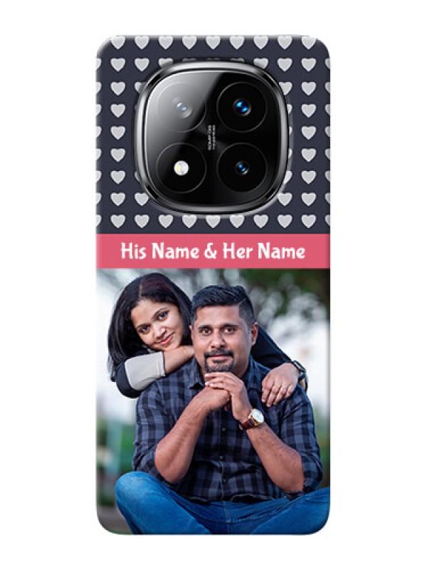 Custom Redmi Note 14 Pro Plus 5G Custom Mobile Case with Love Symbols Design