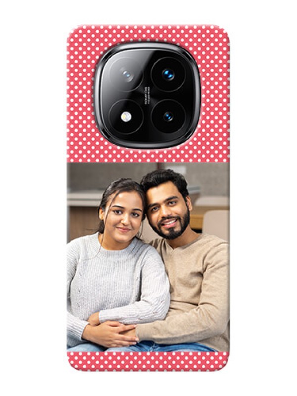 Custom Redmi Note 14 Pro Plus 5G Custom Mobile Case with White Dotted Design