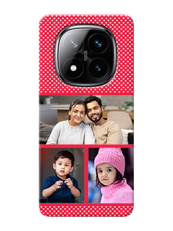 Custom Redmi Note 14 Pro Plus 5G mobile back covers online: Bulk Pic Upload Design