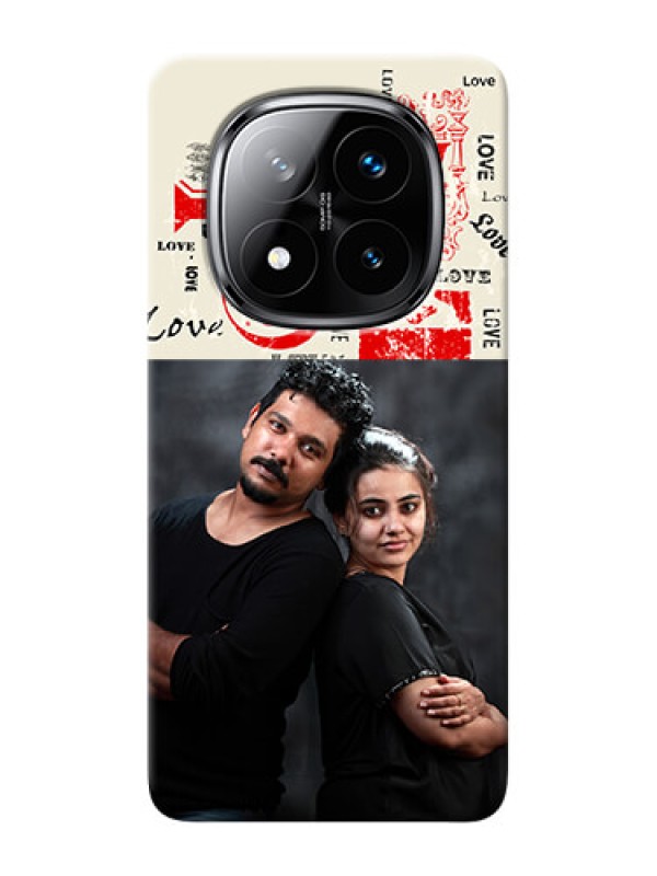Custom Redmi Note 14 Pro Plus 5G mobile cases online: Trendy Love Design Case