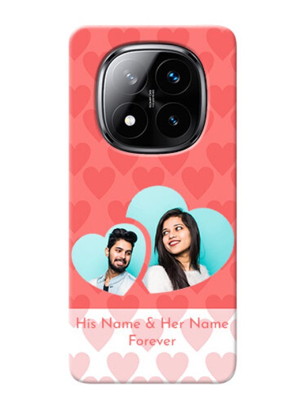 Custom Redmi Note 14 Pro Plus 5G personalized phone covers: Couple Pic Upload Design