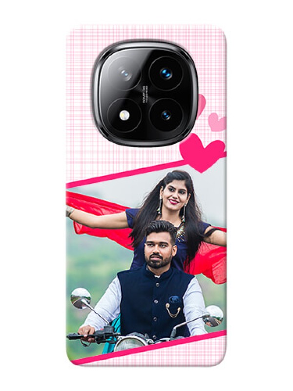 Custom Redmi Note 14 Pro Plus 5G Personalised Phone Cases: Love Shape Heart Design