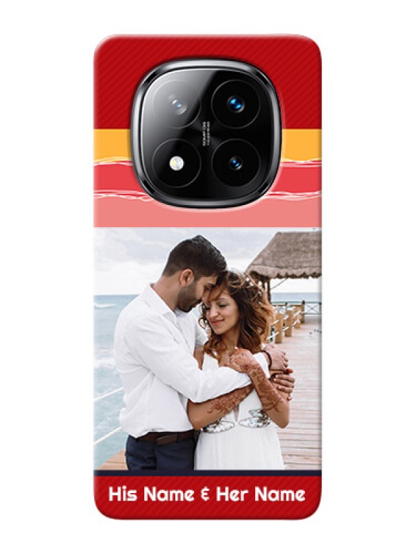 Custom Redmi Note 14 Pro Plus 5G custom mobile phone covers: Colorful Case Design