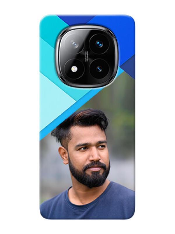 Custom Redmi Note 14 Pro Plus 5G Phone Cases Online: Blue Abstract Cover Design