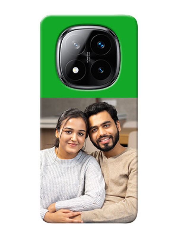 Custom Redmi Note 14 Pro Plus 5G Personalised mobile covers: Green Pattern Design