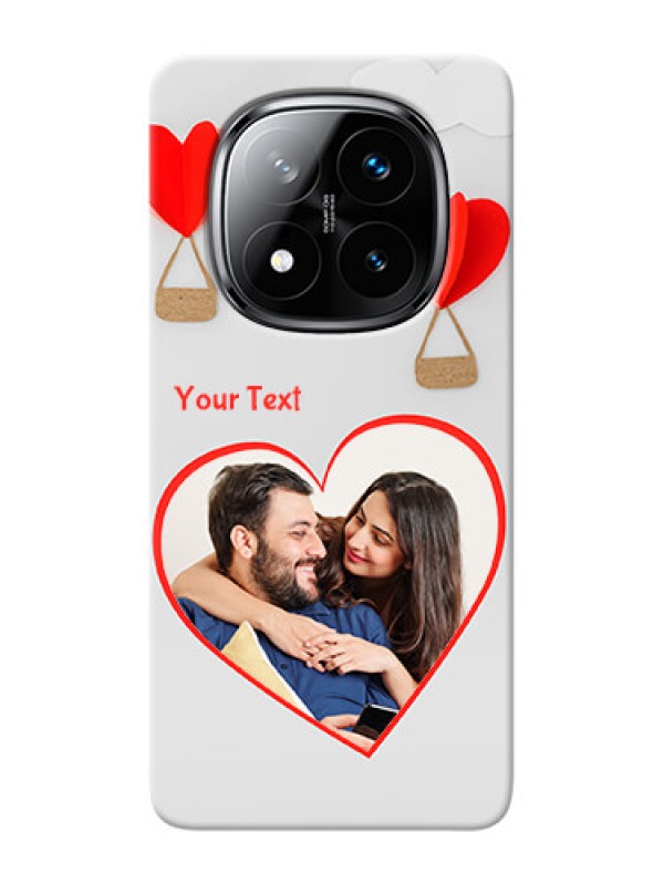 Custom Redmi Note 14 Pro Plus 5G Phone Covers: Parachute Love Design