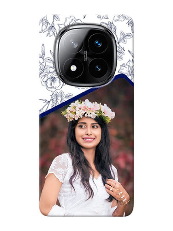 Custom Redmi Note 14 Pro Plus 5G Phone Cases: Premium Floral Design