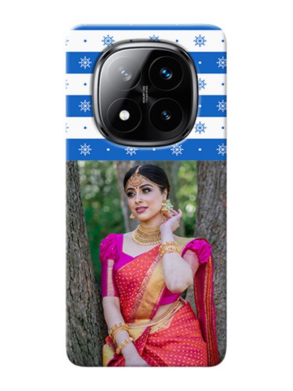 Custom Redmi Note 14 Pro Plus 5G custom mobile covers: Snow Pattern Design