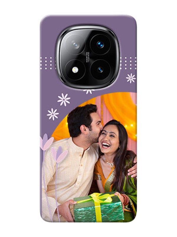 Custom Redmi Note 14 Pro Plus 5G Phone covers for girls: lavender flowers design