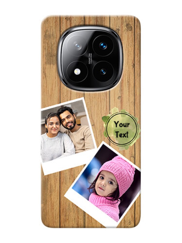 Custom Redmi Note 14 Pro Plus 5G Custom Mobile Phone Covers: Wooden Texture Design