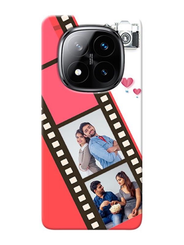 Custom Redmi Note 14 Pro Plus 5G custom phone covers: 3 Image Holder with Film Reel