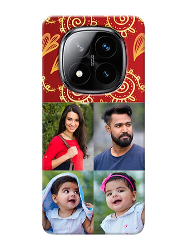 Custom Redmi Note 14 Pro Plus 5G Mobile Phone Cases: 4 Image Traditional Design