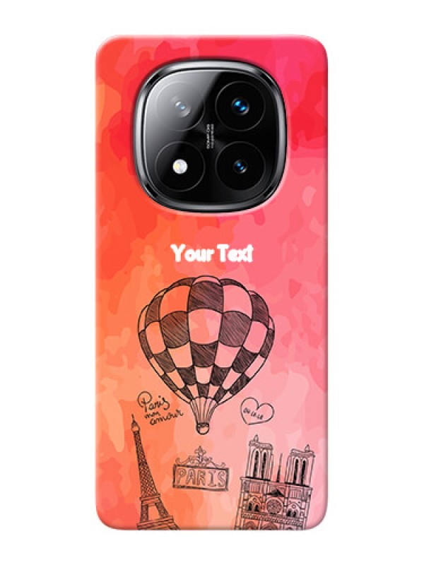 Custom Redmi Note 14 Pro Plus 5G Personalized Mobile Covers: Paris Theme Design