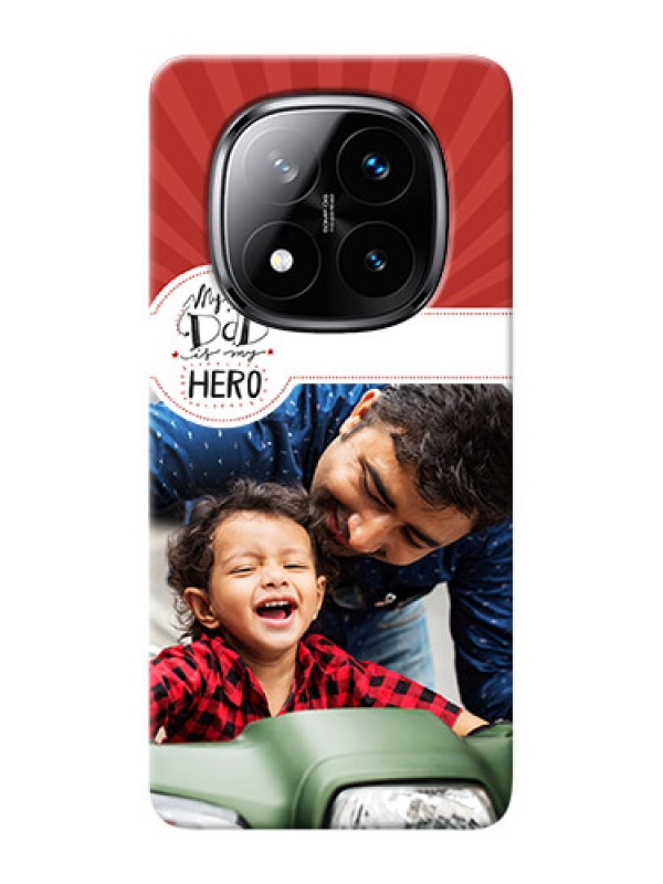 Custom Redmi Note 14 Pro Plus 5G custom mobile phone cases: My Dad Hero Design