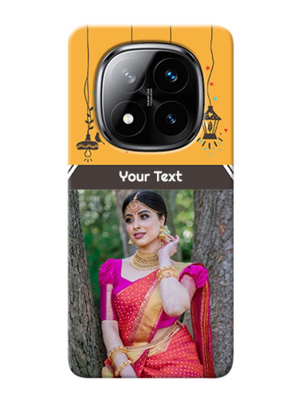 Custom Redmi Note 14 Pro Plus 5G custom back covers with Family Picture and Icons