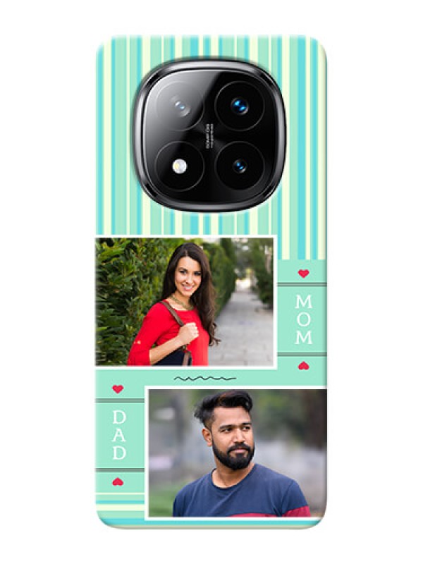 Custom Redmi Note 14 Pro Plus 5G custom mobile phone covers: Mom And Dad Pic Design