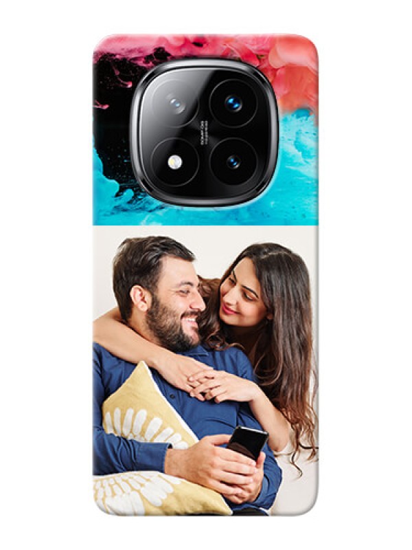 Custom Redmi Note 14 Pro Plus 5G Mobile Cases: Quote with Acrylic Painting Design