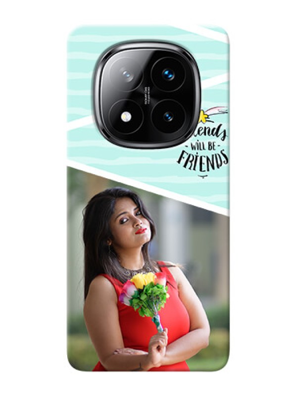 Custom Redmi Note 14 Pro Plus 5G Mobile Back Covers: Friends Picture Icon Design