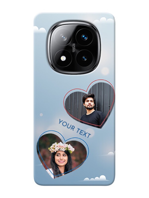 Custom Redmi Note 14 Pro Plus 5G Phone Cases: Blue Color Couple Design