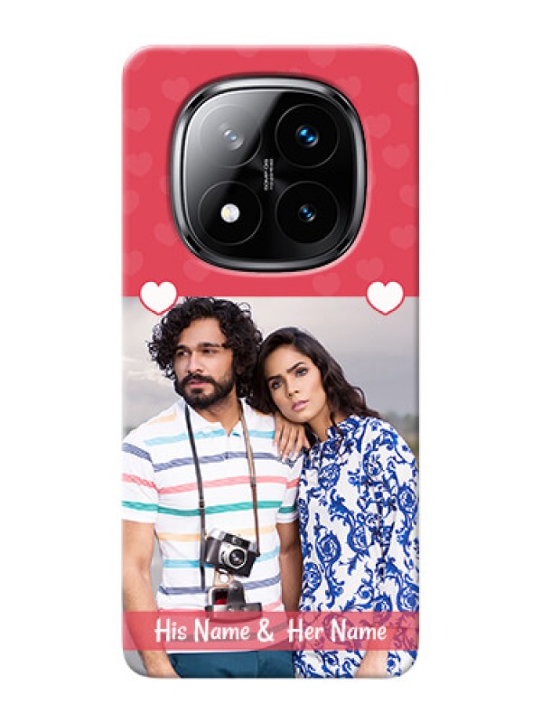 Custom Redmi Note 14 Pro Plus 5G Mobile Cases: Simple Love Design