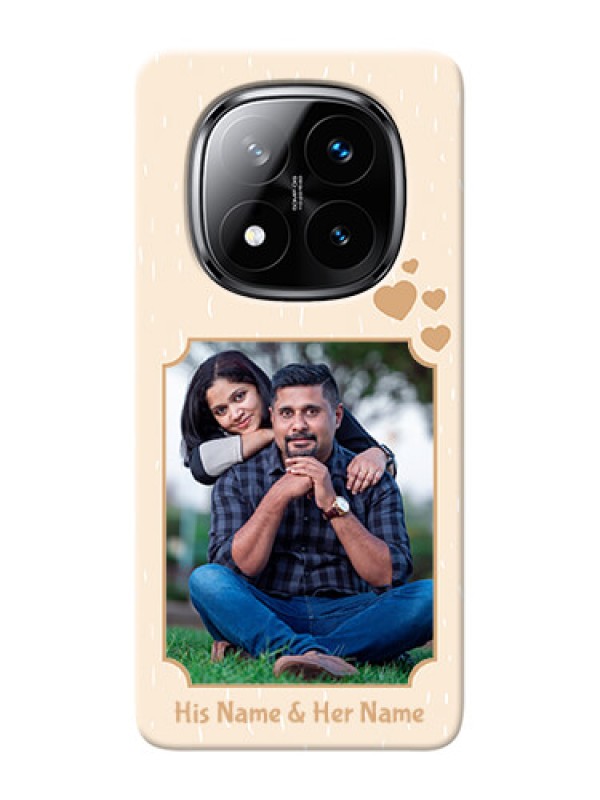 Custom Redmi Note 14 Pro Plus 5G mobile phone cases with confetti love design