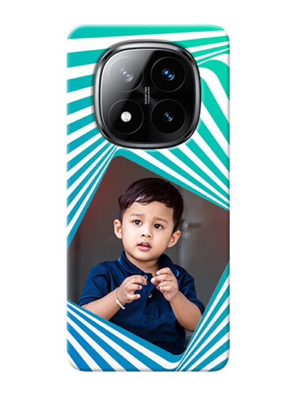 Custom Redmi Note 14 Pro Plus 5G Personalised Mobile Covers: Abstract Spiral Design