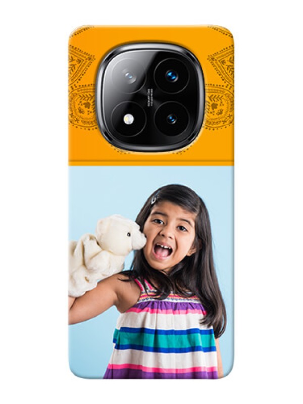 Custom Redmi Note 14 Pro Plus 5G custom mobile back covers: Photo Wedding Design