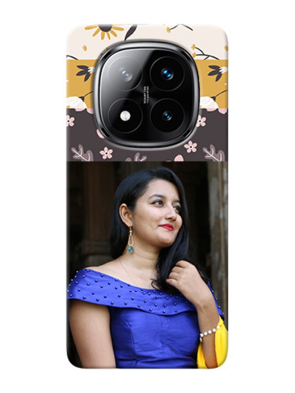 Custom Redmi Note 14 Pro Plus 5G mobile cases online: Stylish Floral Design