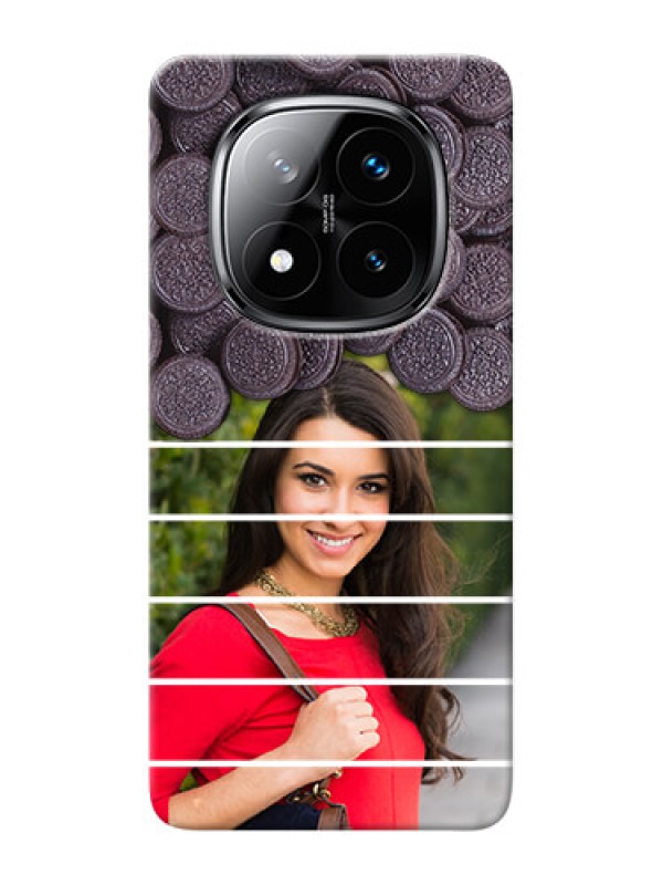 Custom Redmi Note 14 Pro Plus 5G Custom Mobile Covers with Oreo Biscuit Design