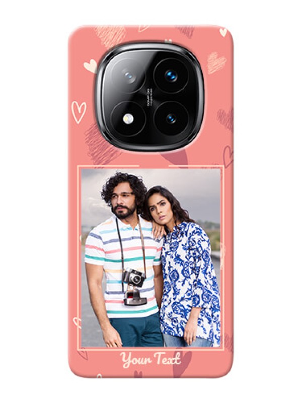 Custom Redmi Note 14 Pro Plus 5G custom mobile phone cases: love doodle art Design