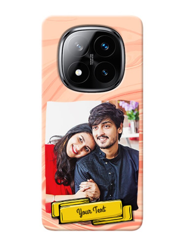 Custom Redmi Note 14 Pro Plus 5G Customized Phone Cases: Marble Texture Design