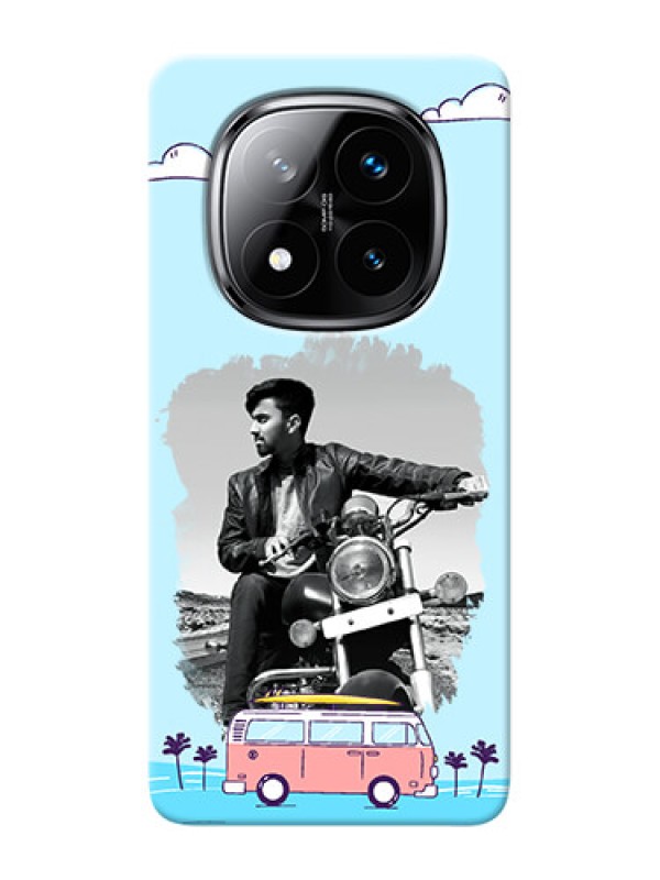 Custom Redmi Note 14 Pro Plus 5G Mobile Covers Online: Travel And Adventure Design