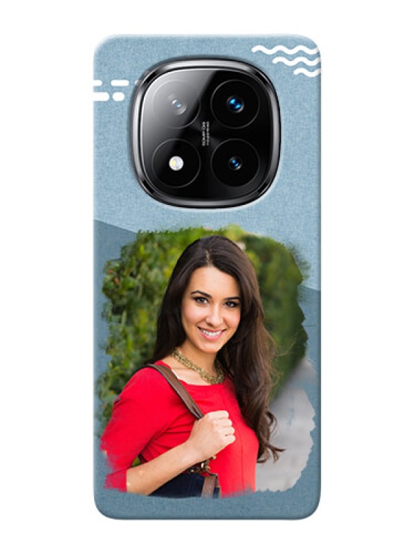 Custom Redmi Note 14 Pro Plus 5G custom mobile phone covers: Grunge Line Art Design