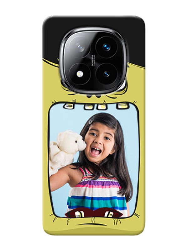 Custom Redmi Note 14 Pro Plus 5G Mobile Covers: Cartoon monster back case Design