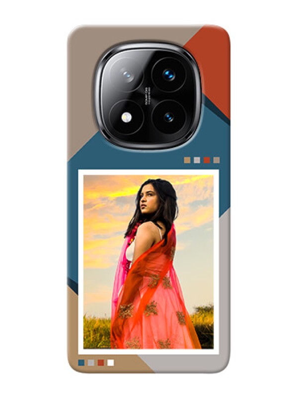 Custom Redmi Note 14 Pro Plus 5G Personalized Phone Case with Retro color pallet Design