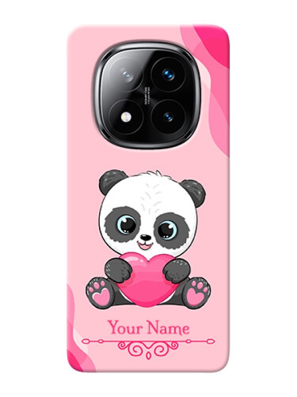 Custom Redmi Note 14 Pro Plus 5G Custom Mobile Case with Cute Panda Design