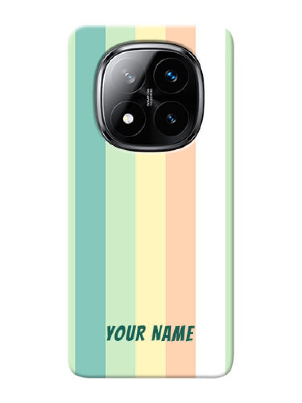 Custom Redmi Note 14 Pro Plus 5G Photo Printing on Case with Multicolour Stripes Design