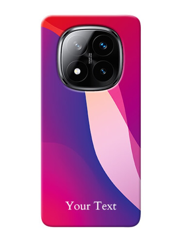 Custom Redmi Note 14 Pro Plus 5G Personalized Phone Case with Digital abstract Overlap Design