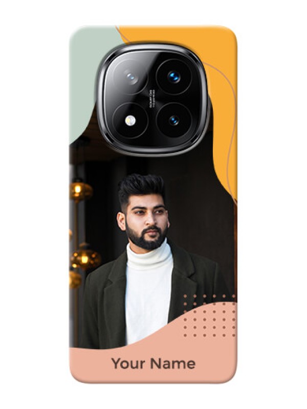 Custom Redmi Note 14 Pro Plus 5G Personalized Phone Case with Tricoloured overlay design