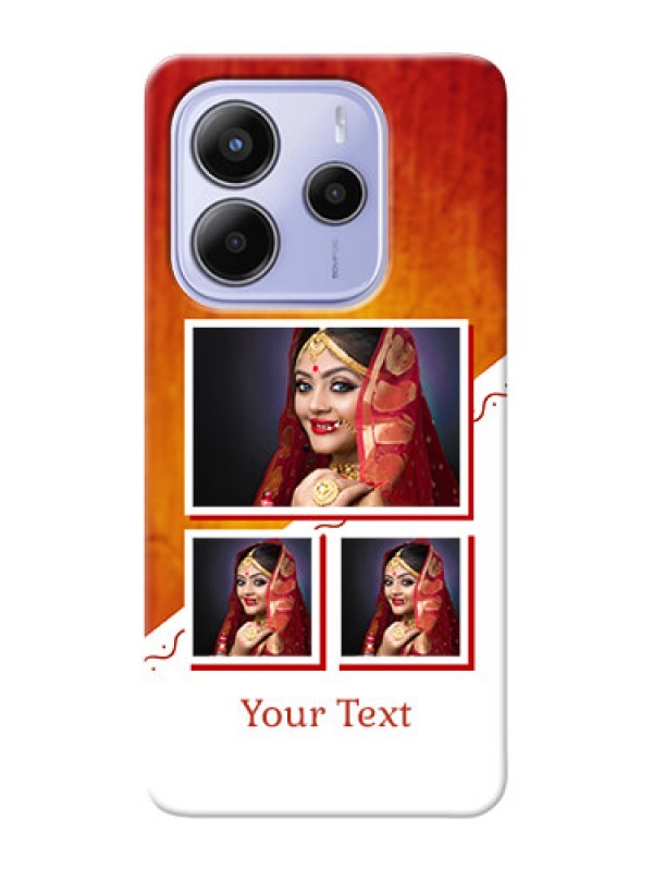 Custom Xiaomi Redmi Note 14 se Custom Hard Phone Case - Wedding Memories Design