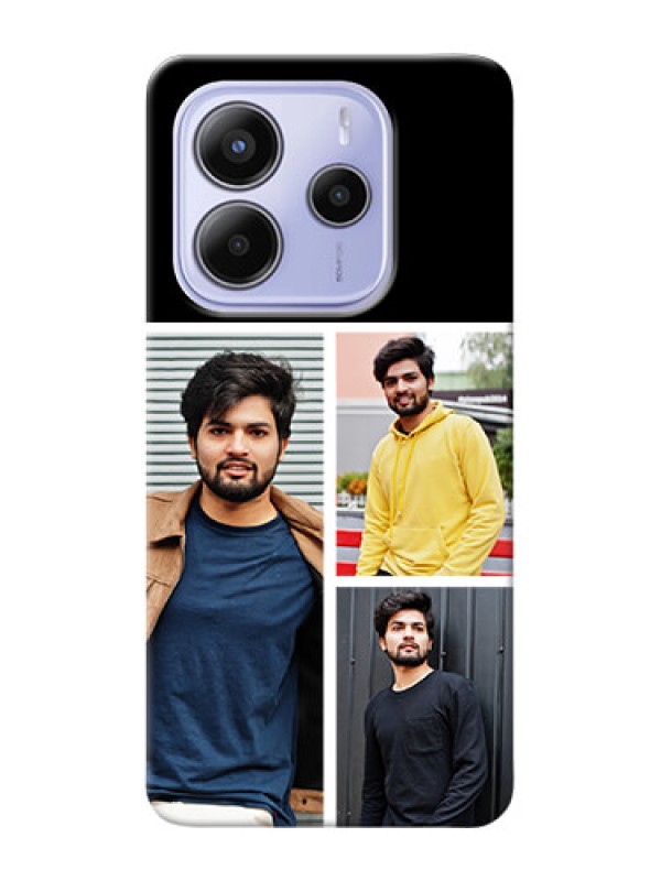 Custom Xiaomi Redmi Note 14 se Custom Hard Phone Case - Upload Multiple Picture Design