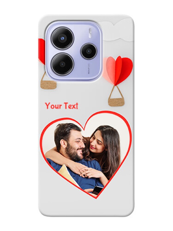 Custom Xiaomi Redmi Note 14 se Custom Hard Phone Case - Parachute Love Design