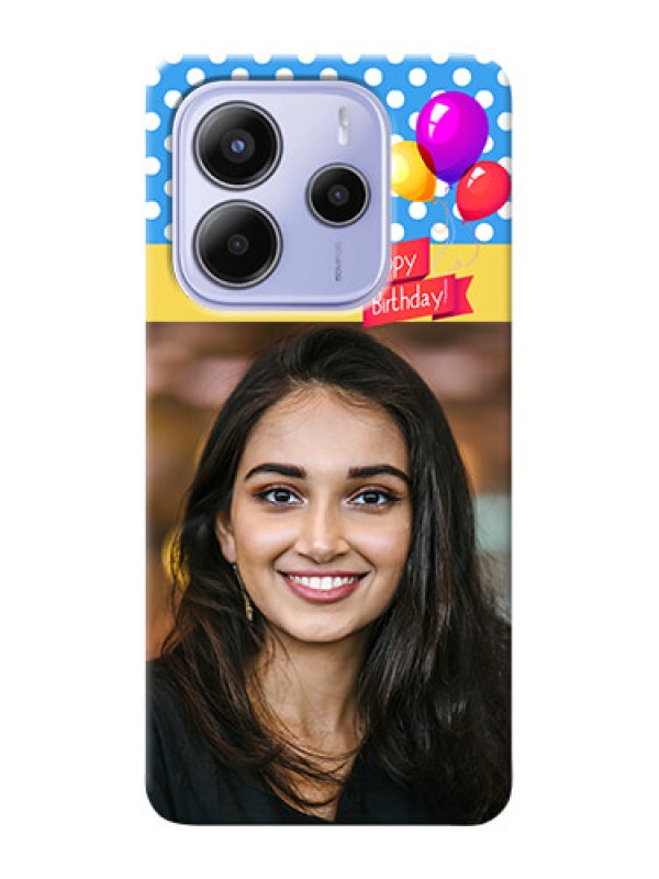 Custom Xiaomi Redmi Note 14 se Custom Hard Phone Case - Happy Birthday Design