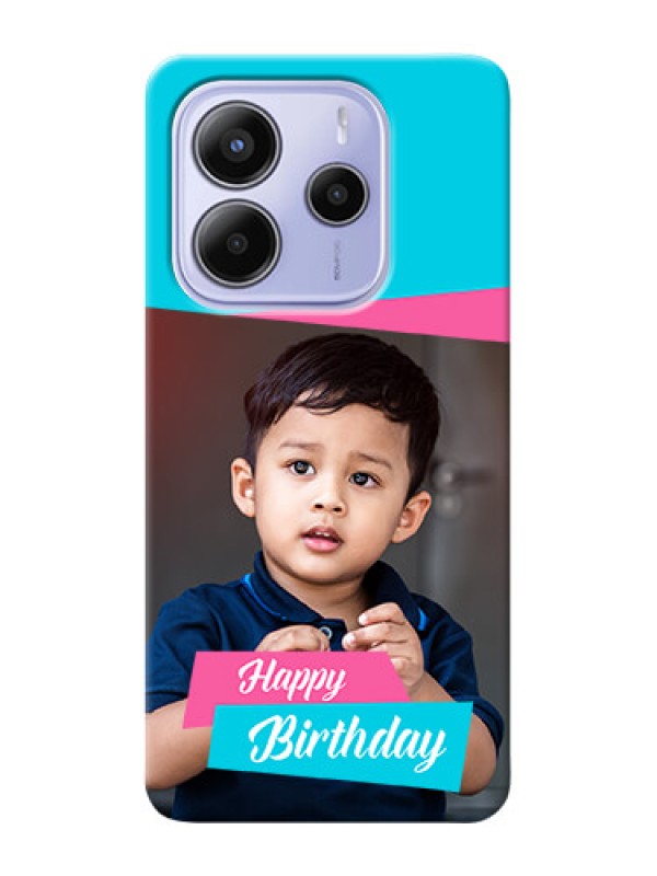 Custom Xiaomi Redmi Note 14 se Custom Hard Phone Case - Image Holder With 2 Color Design