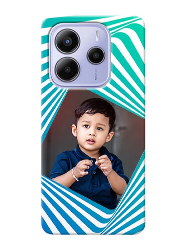 Custom Xiaomi Redmi Note 14 se Custom Hard Phone Case - Abstract Spiral Design