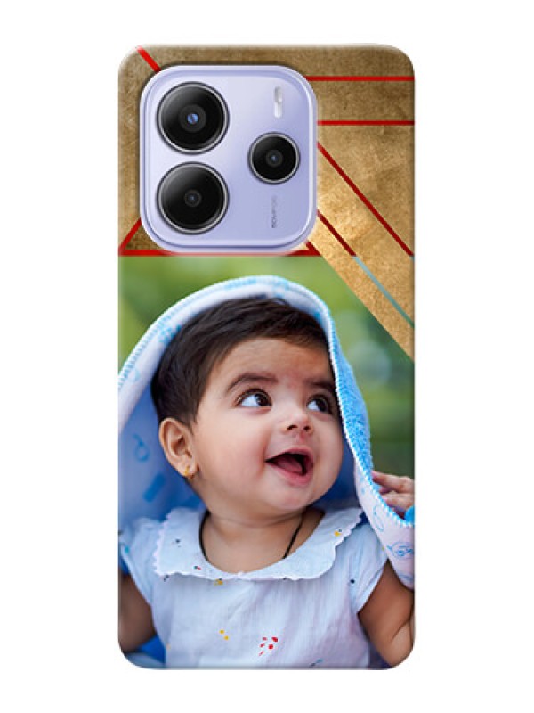 Custom Xiaomi Redmi Note 14 se Custom Hard Phone Case - Gradient Abstract Texture Design