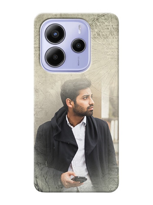 Custom Xiaomi Redmi Note 14 se Custom Hard Phone Case - With Vintage Design